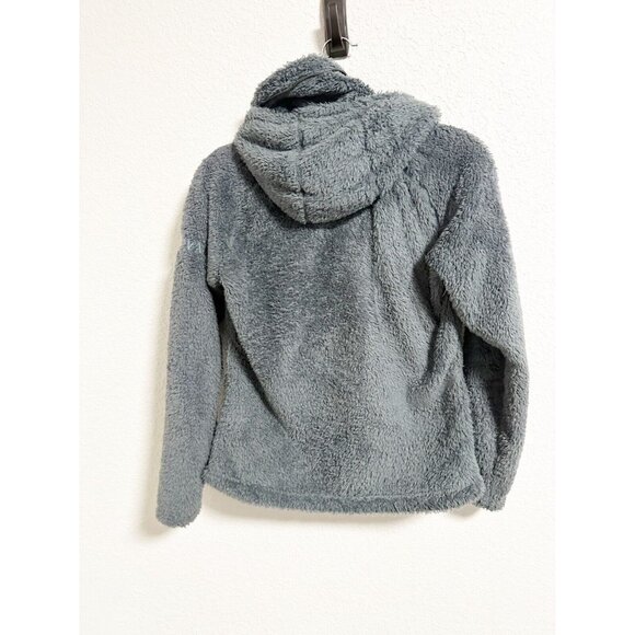 Kuhl Womens Flight Pullover Snap Front Hooded Fleece Jacket Flint Gray Size XS - Picture 5 of 9